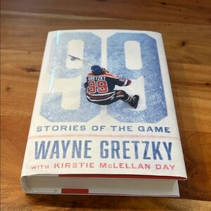 Wayne Gretzky '99 Stories of the Game' Hardcover Book by Kristie McLellan Day
